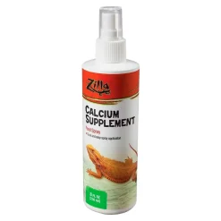 Zilla Calcium Food Spray Reptile Supplement 8-oz