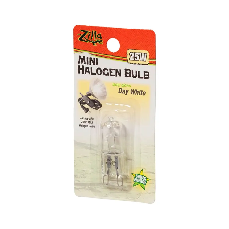 Zilla Day White Light & Heat Mini Halogen Bulb 25W