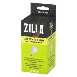 Zilla Day White Light Incandescent Bulb 100W