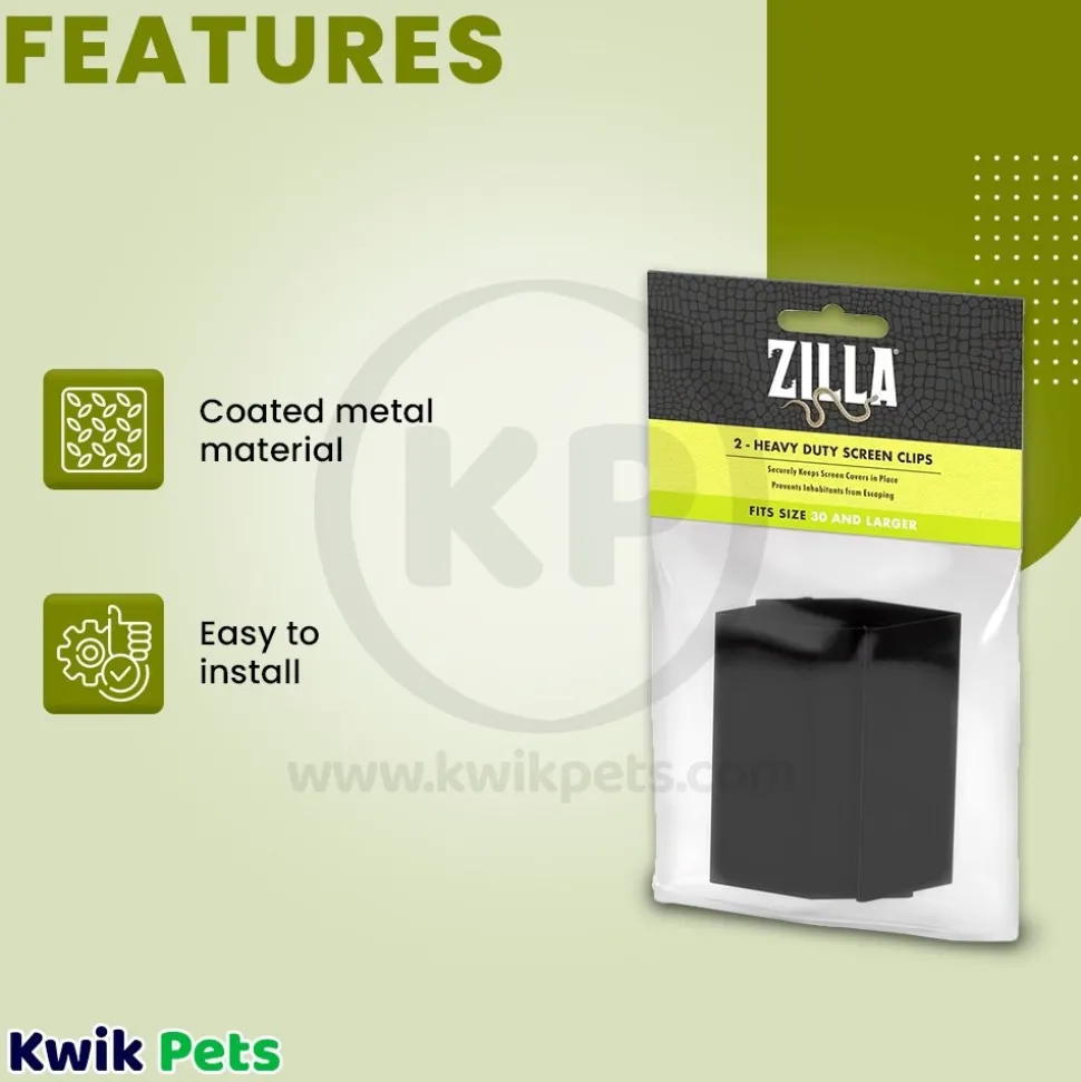 Zilla Heavy Duty Screen Clips Large