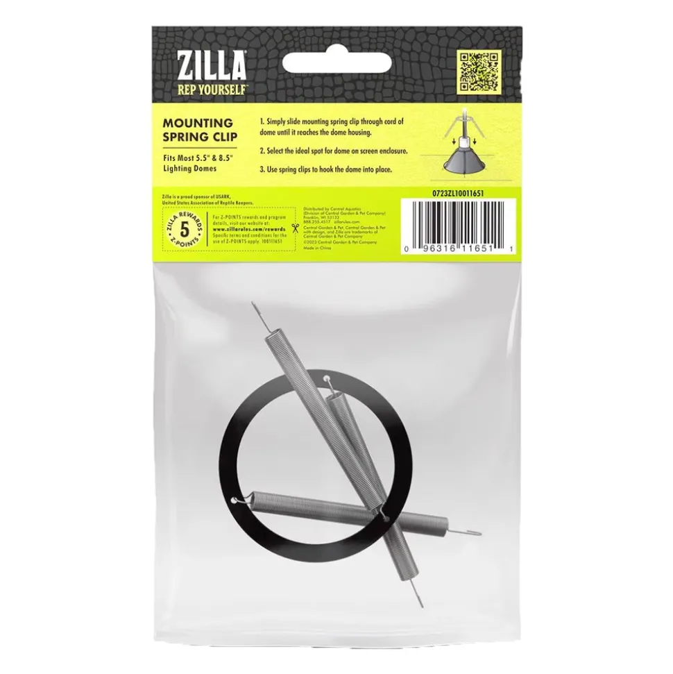Zilla Mounting Spring Clip One Size