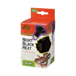 Zilla Night Black Heat Incandescent Spot Bulb 50W