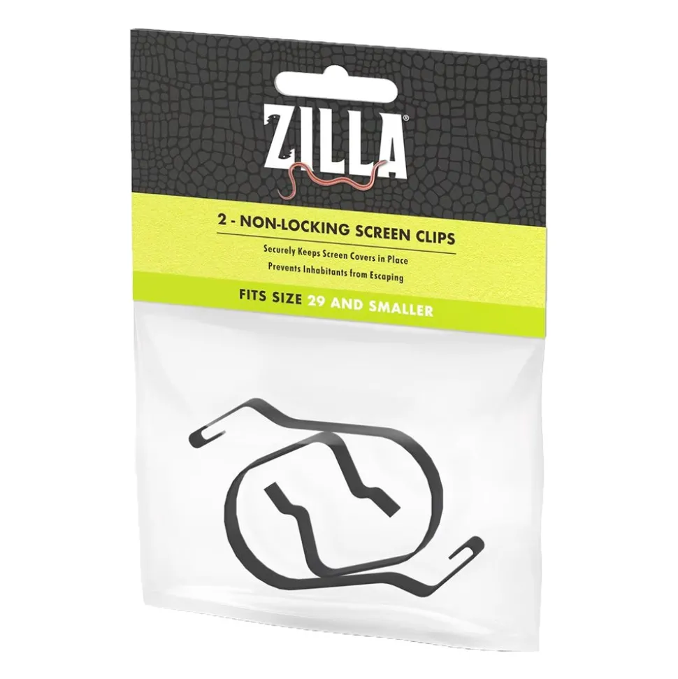 Zilla Non-Locking Screen Clips Small