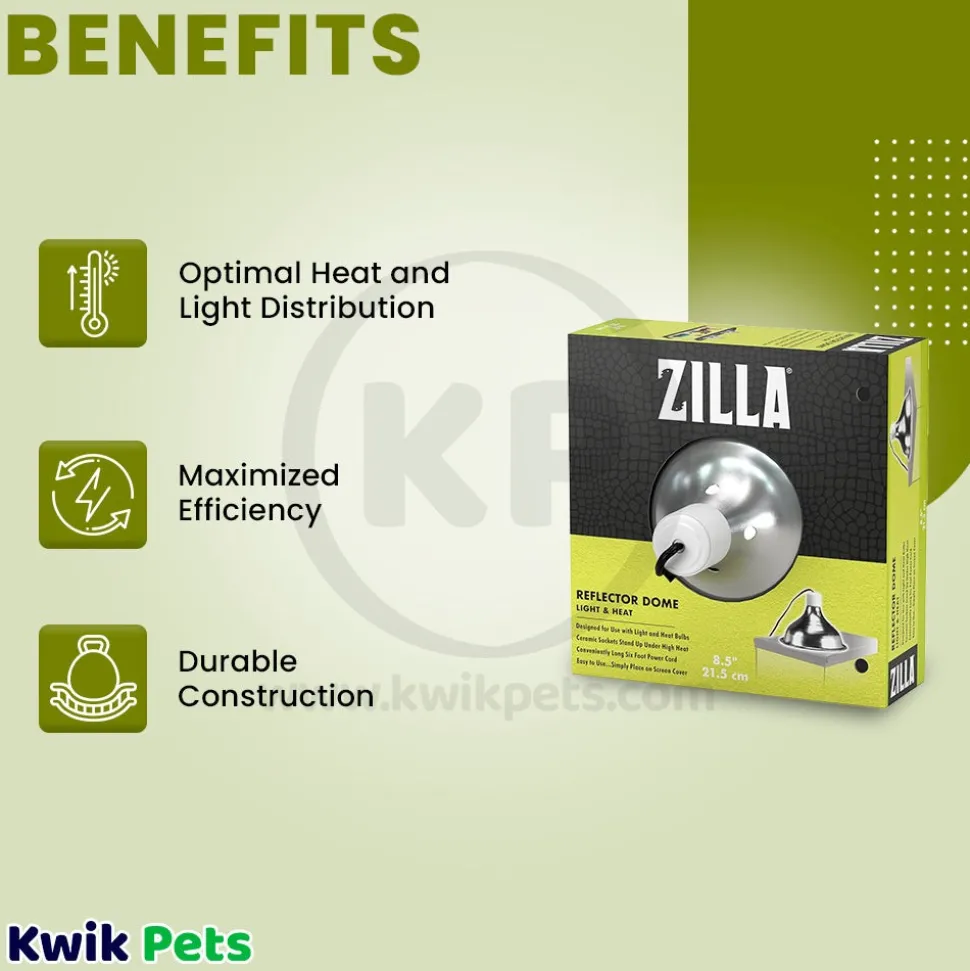 Zilla Premium Reflector Domes 8.5-in