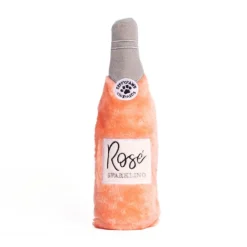 ZippyPaws Happy Hour Crusherz Rosé Plush Dog Toy Medium