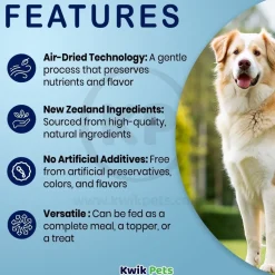 Ziwi Peak Original Series Air Dried Dog Food Venison Recipe 2.2-lb