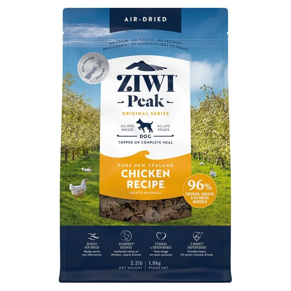 Ziwi Peak Original Series Air Dried Dog Food Chicken Recipe 2.2-lb