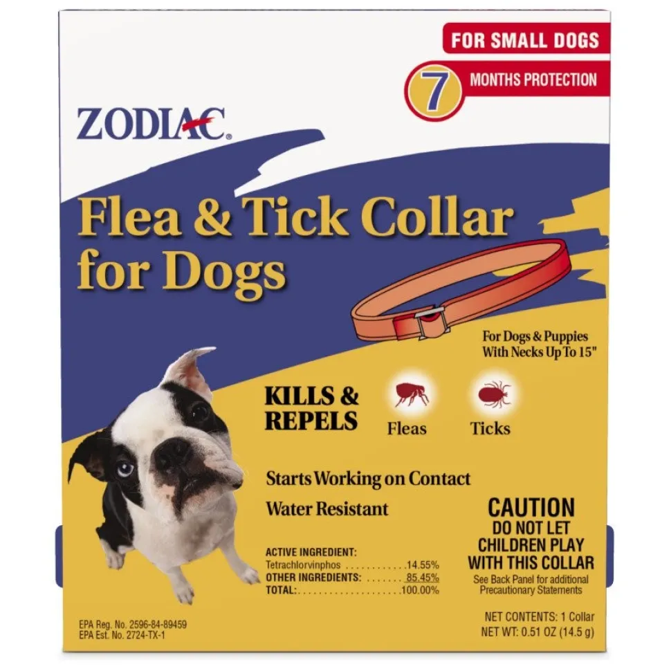 Zodiac Flea & Tick Collar for Dogs Small