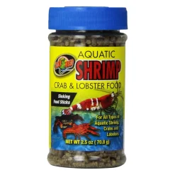 Zoo Med Aquatic Shrimp Crab & Lobster Dry Food 2.5-oz