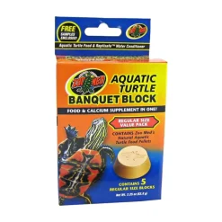Zoo Med Aquatic Turtle Banquet Block Regular 5 Count