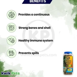 Zoo Med Aquatic Turtle Food Maintenance Formula Dry Food 12-oz