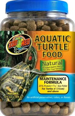 Zoo Med Aquatic Turtle Food Maintenance Formula Dry Food 6.5-oz