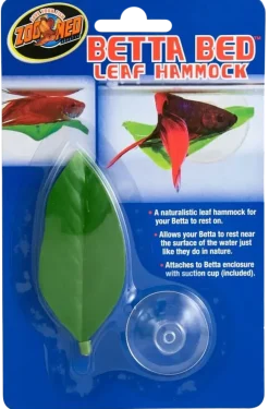 Zoo Med Betta Bed Leaf Hammock Green Standard