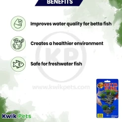 Zoo Med Betta Bling Tiered Rocks Green & Grey