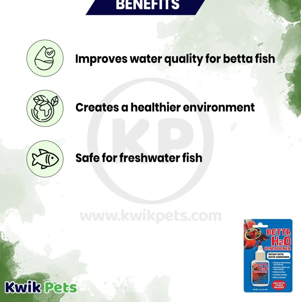 Zoo Med Betta H2o Conditioner 0.5-oz