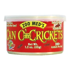 Zoo Med Can O' Mini Crickets Reptile Wet Food 1.2-oz