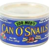 Zoo Med Can O' Snails Reptile, Bird & Mammal Wet Food, 1.7-oz