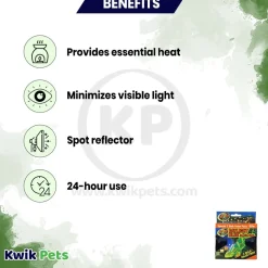 Zoo Med Daylight Blue Reptile Bulb 60W 2 Count