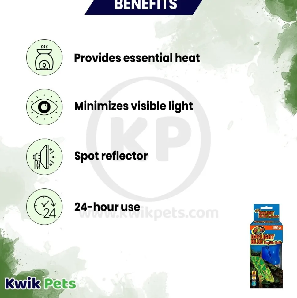 Zoo Med Daylight Blue Reptile Bulb 150W
