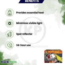 Zoo Med Day & Night Desert Lighting Kit