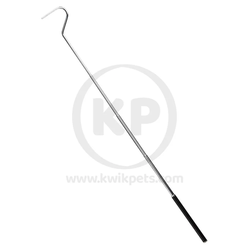 Zoo Med Deluxe Collapsible Snake Hook Black 7.25 in - 26 in