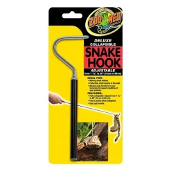 Zoo Med Deluxe Collapsible Snake Hook Black 7.25 in - 26 in