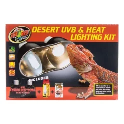 Zoo Med Desert UVB & Heat Lighting Kit