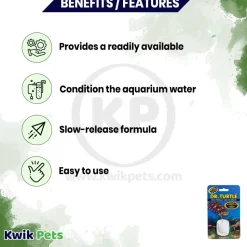 Zoo Med Dr. Turtle Slow Release Calcium Block 0.5-oz