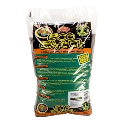 Zoo Med Eco Earth Loose Coconut Fiber Substrate Brown 8 Quarts