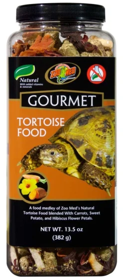Zoo Med Gourmet Tortoise Dry Food 13.5-oz