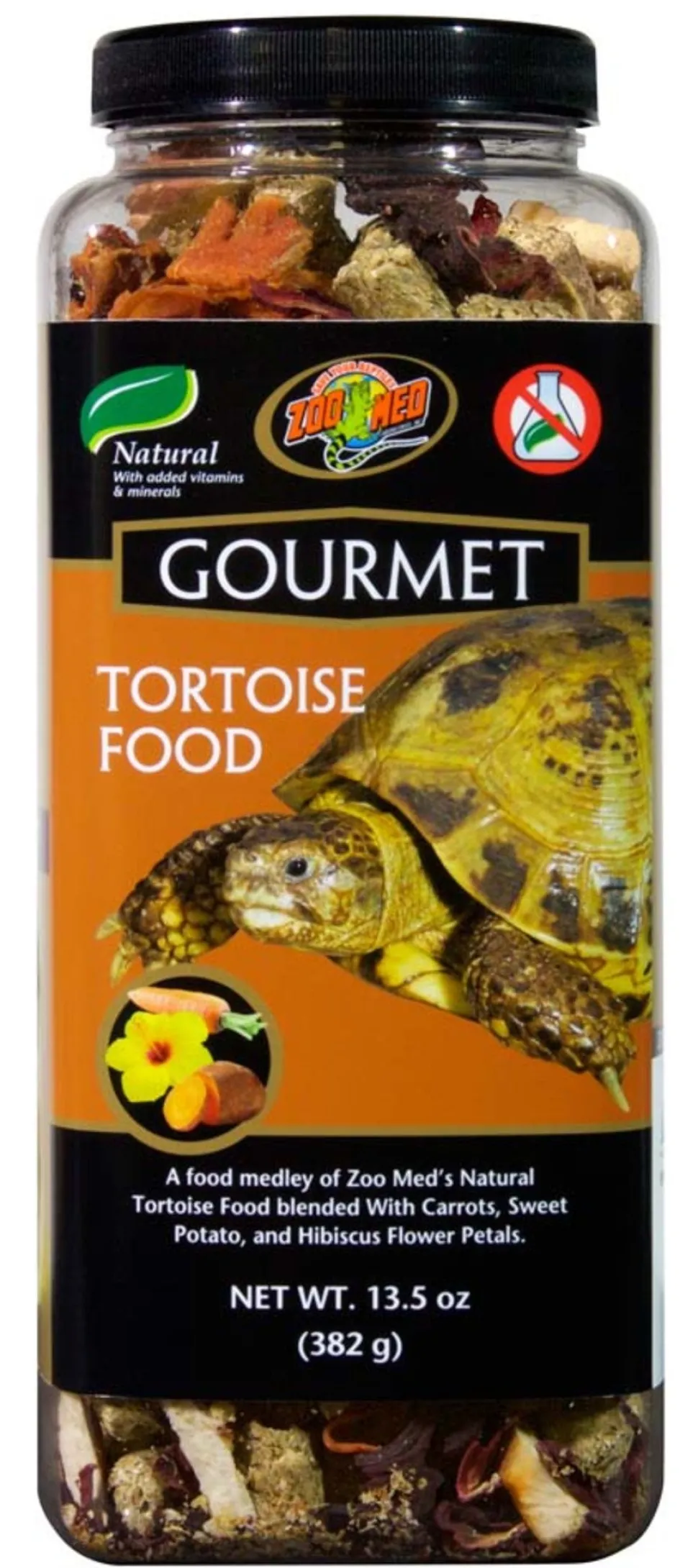 Zoo Med Gourmet Tortoise Dry Food 13.5-oz