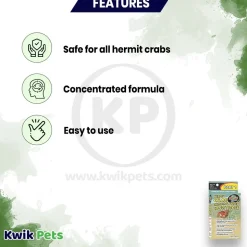 Zoo Med Hermit Crab Drinking Water Conditioner 2.25-oz