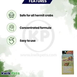 Zoo Med Hermit Crab Salt Water Conditioner 4.50-oz