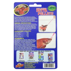 Zoo Med Micro Floating Betta Pellet Fish Food 0.15-oz