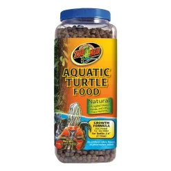 Zoo Med Natural Aquatic Turtle Dry Food Growth Formula 13-oz