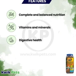 Zoo Med Natural Aquatic Turtle Dry Food Growth Formula 13-oz