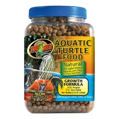Zoo Med Natural Aquatic Turtle Dry Food Growth Formula 7.5-oz