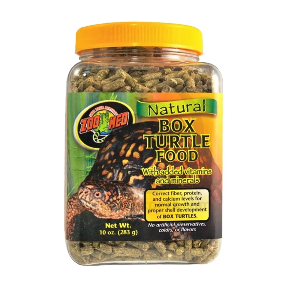 Zoo Med Natural Box Turtle Pellet Food 10-oz