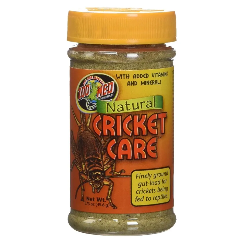 Zoo Med Natural Cricket Care Insect Gut-Loading Dry Food 1.75-oz