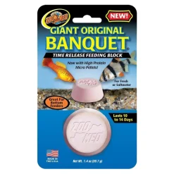 Zoo Med Original Banquet Fish Feeding Block Giant 1.4-oz