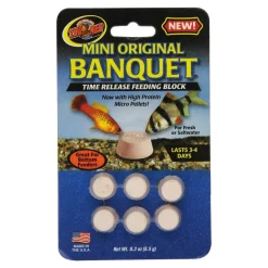 Zoo Med Original Banquet Fish Feeding Block Mini 0.3-oz