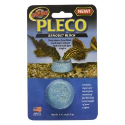 Zoo Med Pleco Banquet Fish Feeding Block Regular 0.45-oz