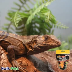 Zoo Med Premium Blended Tropical Fruit Flavor Crested Gecko Dry Food 2-oz