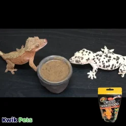 Zoo Med Premium Blended Tropical Fruit Flavor Crested Gecko Dry Food 2-oz
