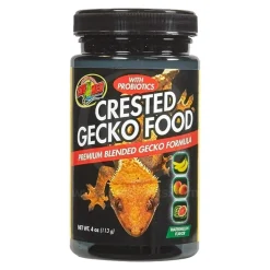 Zoo Med Premium Blended Watermelon Flavor Crested Gecko Dry Food 4-oz