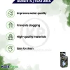 Zoo Med Replacement Sponge Combo for Turtle Clean 318 or Micro Clean 316 Filters 4 Count