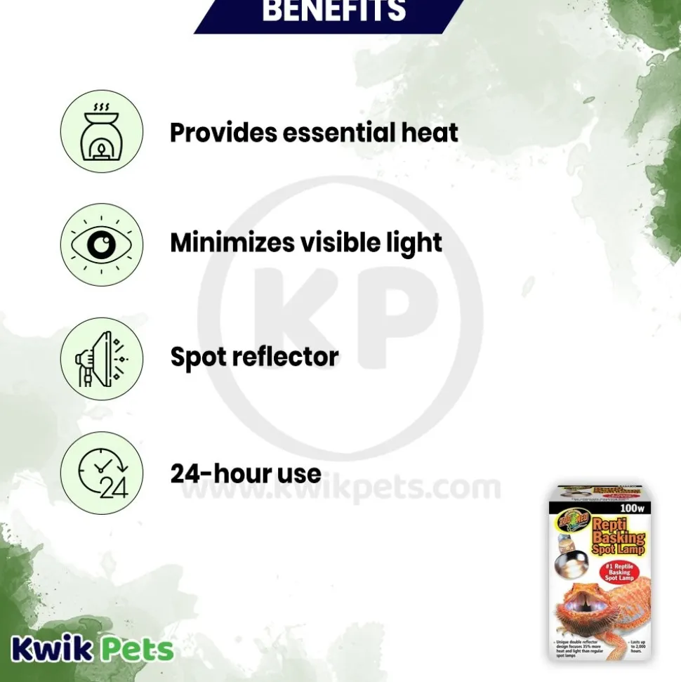 Zoo Med Repti Basking Spot Lamp 100W