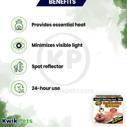 Zoo Med Repti Basking Spot Lamp 50W 2 Count