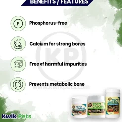 Zoo Med Repti Calcium with Vitamin D3 Reptile Supplement 12-oz