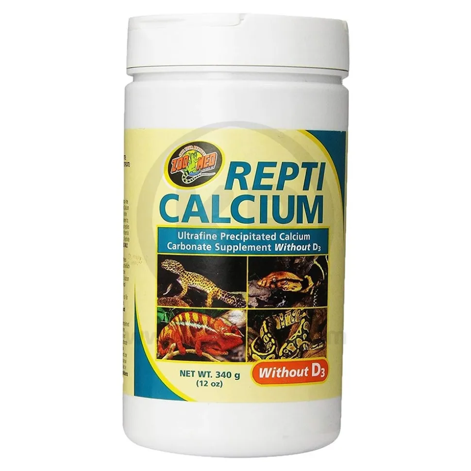Zoo Med Repti Calcium with Vitamin D3 Reptile Supplement 12-oz